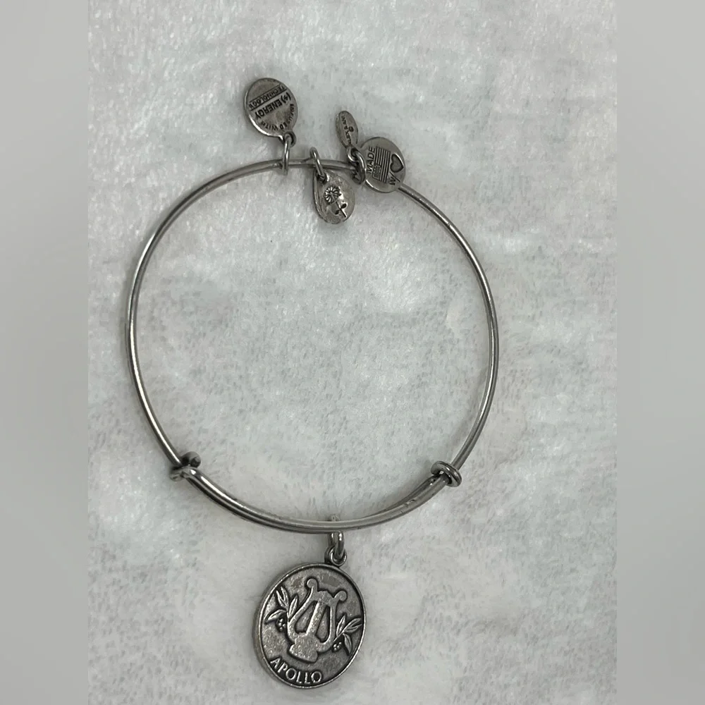 Alex and Ani bangle charm bracelet Apollo
